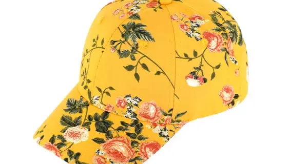 Baseball Cap Blumenprint