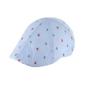 Flatcap 6-Panel mit Ankerprint