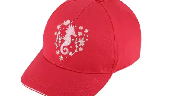 Baseball Cap uni mit Stickerei UV-Schutz