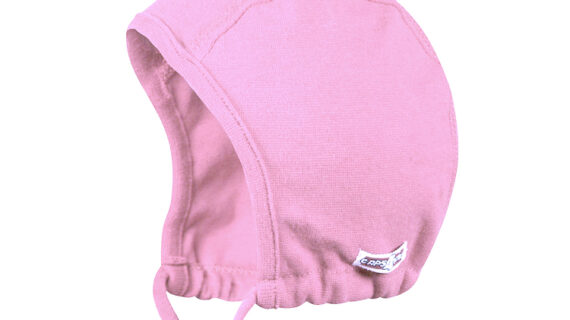 Stoffmütze Jersey uni mit Band