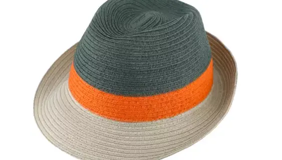 Kinderhut Trilby dreifarbig