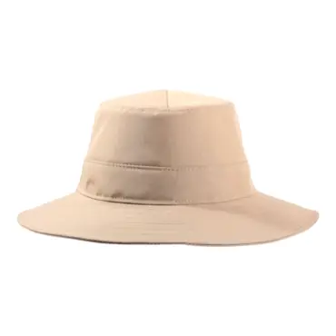 Regenhut Sympatex in Sand mit breiter Krempe