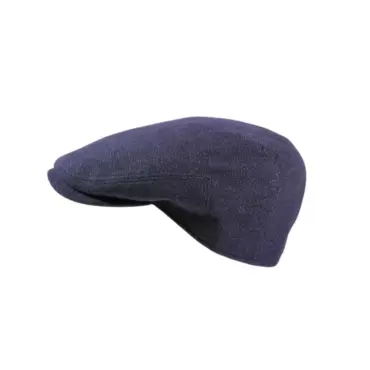 Schiebermütze Davos aus Wolle & Kaschmir in Marine