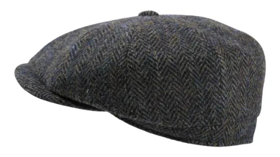 Paperboy Mütze Harris Tweed
