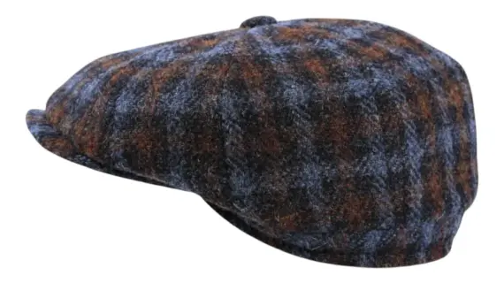Paperboy Mütze Harris Tweed