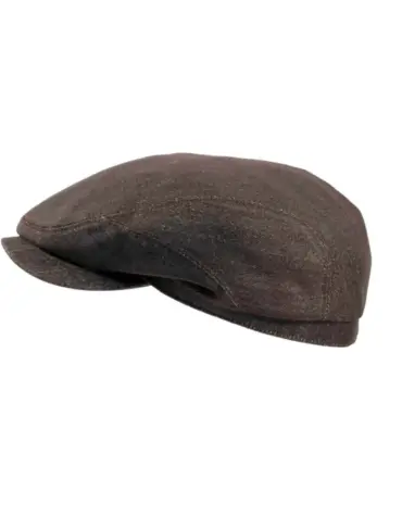 Schiebermütze Clay aus Zero Waste Wolle in Olive