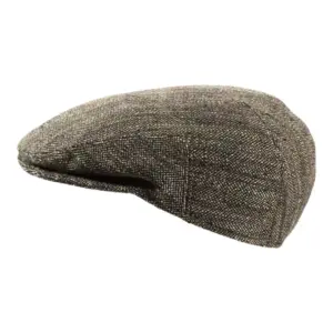 Schiebermütze mit Quermuster