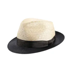 Stroh/Panama Trilby Freiamt Bremgarter Natur Schwarz