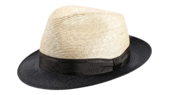 Stroh/Panama Trilby Freiamt Bremgarter Natur Schwarz