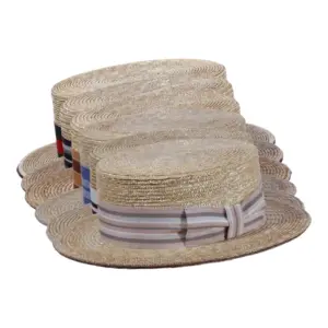 Canotier Strohhut mit flacher Krone und gestreiftem Band|Canotier Strohhut mit flacher Krone und gestreiftem Band|Canotier Strohhut mit flacher Krone und gestreiftem Band|Canotier Strohhut mit flacher Krone und gestreiftem Band|Canotier Strohhut mit flacher Krone und gestreiftem Band|Canotier Strohhut mit flacher Krone und gestreiftem Band|Canotier Strohhut mit flacher Krone und gestreiftem Band||||||