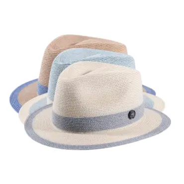Fedora Traveler Hanf „in the line“ Sommerhut von Risa