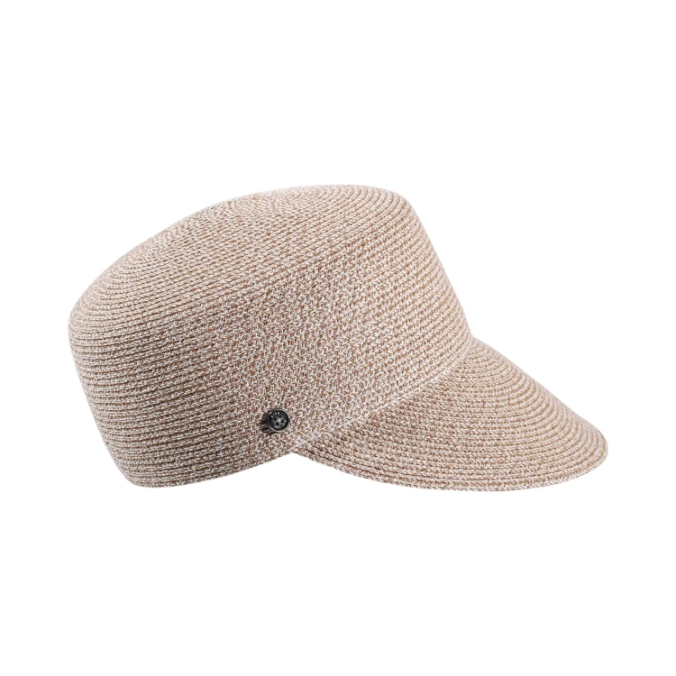 Cap melange braid Camel
