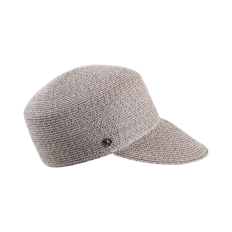 Cap melange braid Kakao
