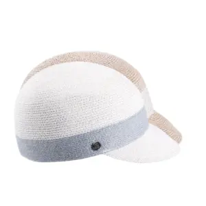 Cap Hanf Linen Paper H’beige blau