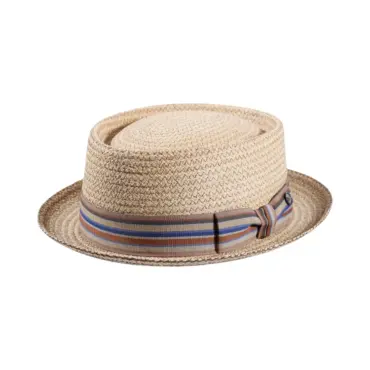 Porkpie Raffia „Timeless“ Sommerhut aus Raffia von Risa