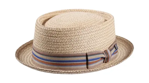 Porkpie Raffia „Timeless“ Sommerhut aus Raffia von Risa