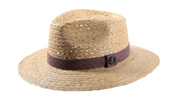 Fedora Traveler Breezy Straw Natur Strohhut von Risa