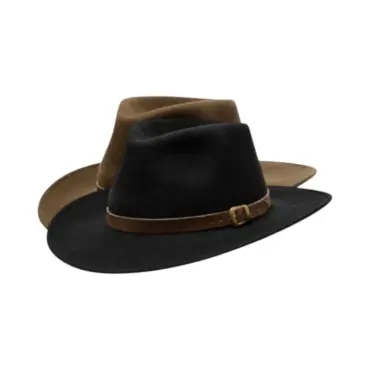 Australischer Cowboyhut in Braun oder Schwarz