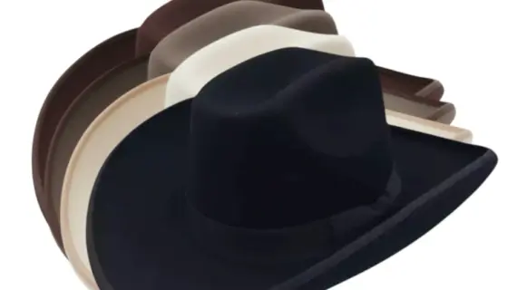 Variantenbild Sonora Westernhut aus feinstem Biberfilz in Schwarz Dunkelbraun Ocker Hellbeige und Hellgrau