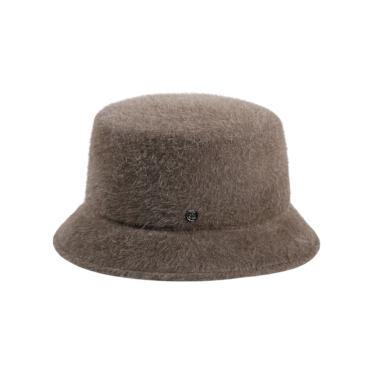 Bucket Hat Capelli Damen aus Haarfilz in Braun meliert