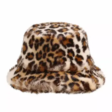 Bucket Hut in modernen Leoprint